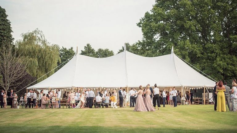 Celeste Traditional Pole Tent Marquee Hire Packages